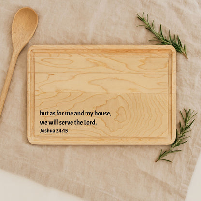 Engraved Bible Verse Cutting Board - BACHGEARS