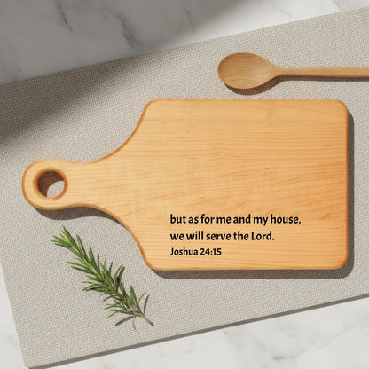 Engraved Bible Verse Cutting Board - BACHGEARS