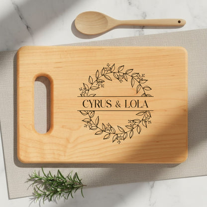 Personalized Engraved Wooden Cutting Board - BACHGEARS