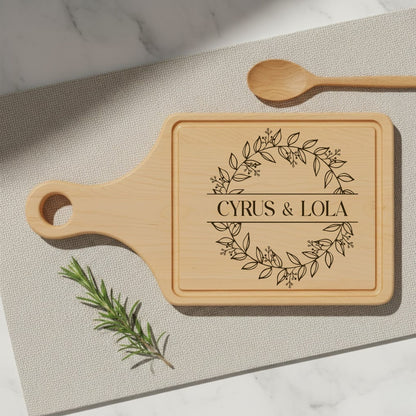 Personalized Engraved Wooden Cutting Board - BACHGEARS