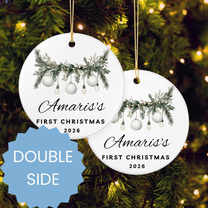 Personalized First Christmas Ornament - BACHGEARS